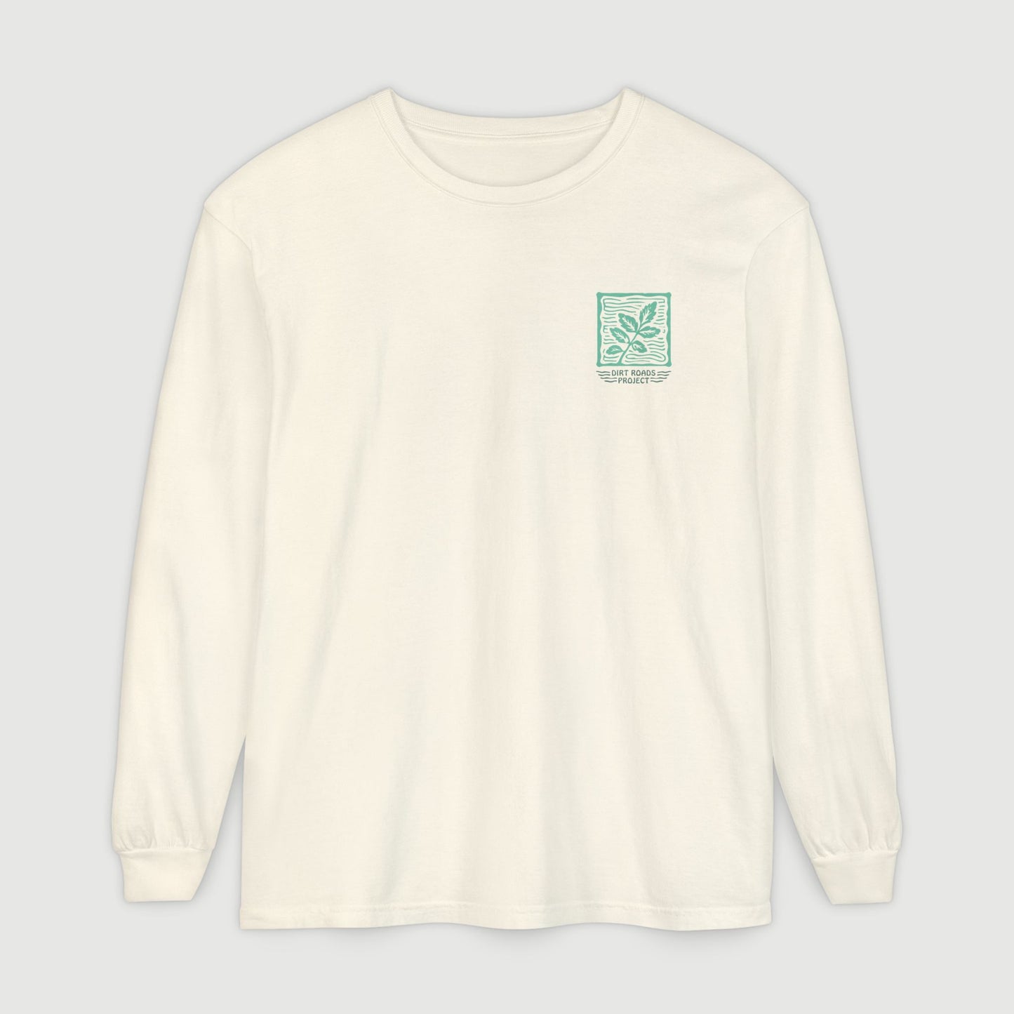 Stay Grounded Long Sleeve Shirt (Ivory)