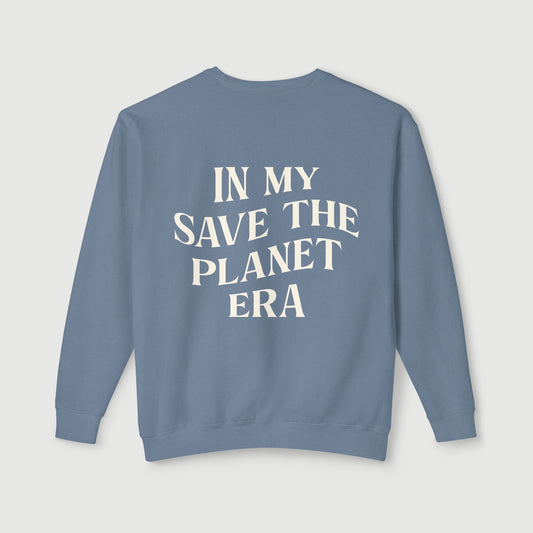 Save the Planet Era Crewneck - Blue