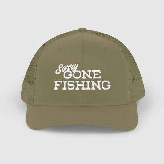 Gone Fishing Trucker Hat