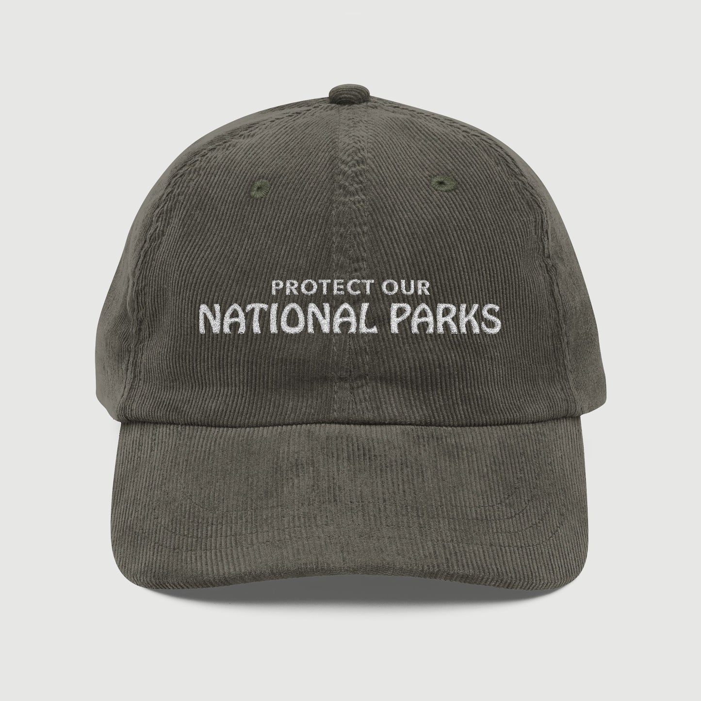 Protect Our National Parks Corduroy Cap