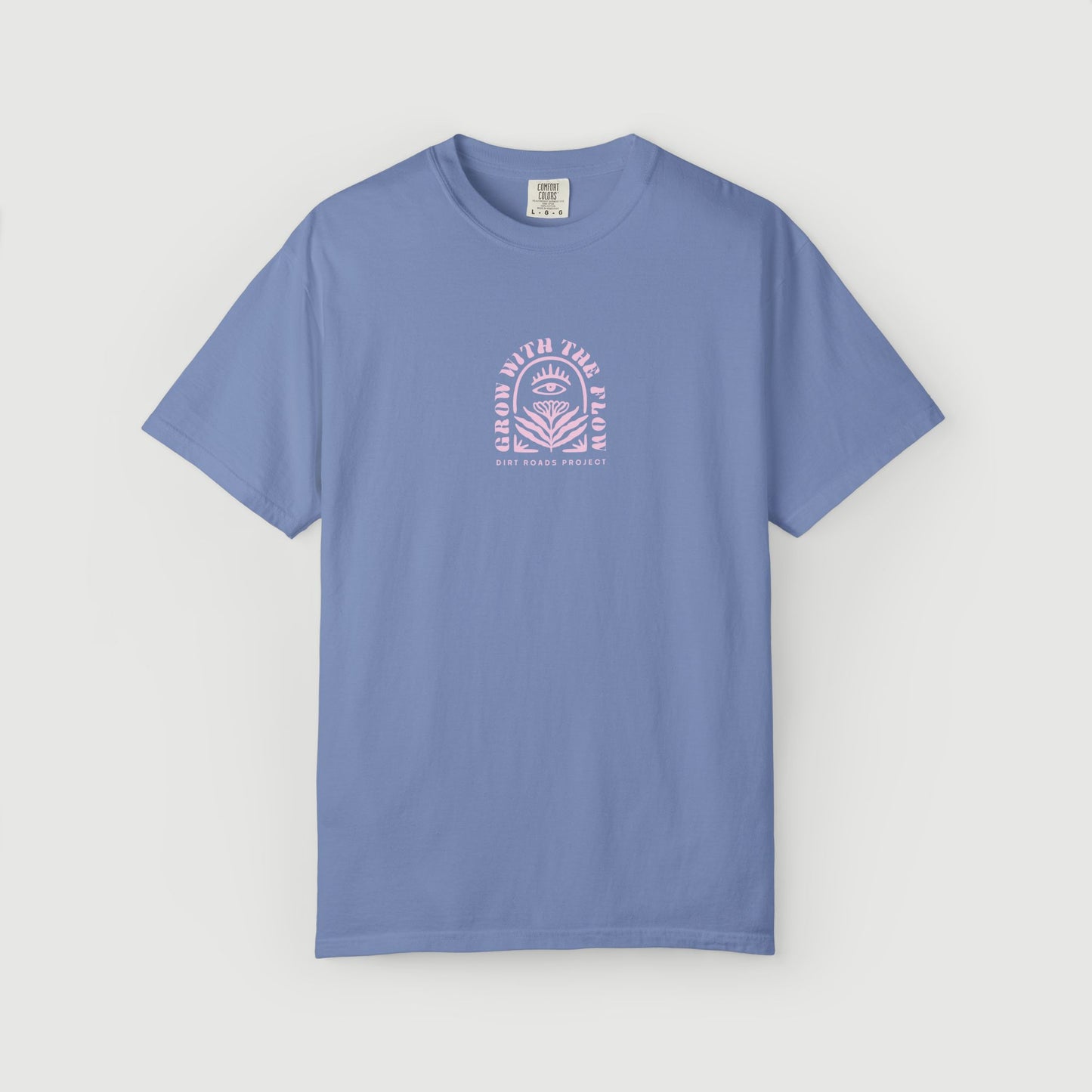 Grow With the Flow Classic Tee (Periwinkle)