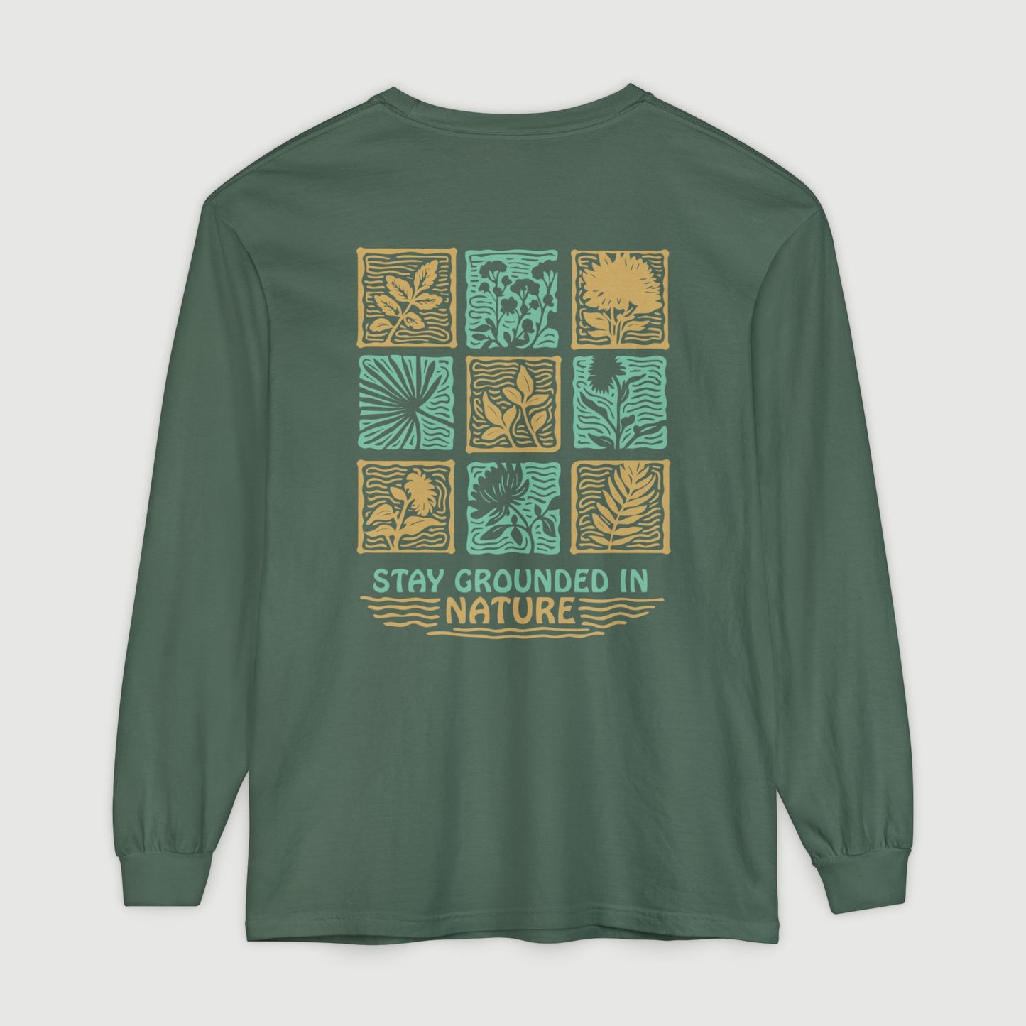 Stay Grounded Long Sleeve Shirt (Spruce)