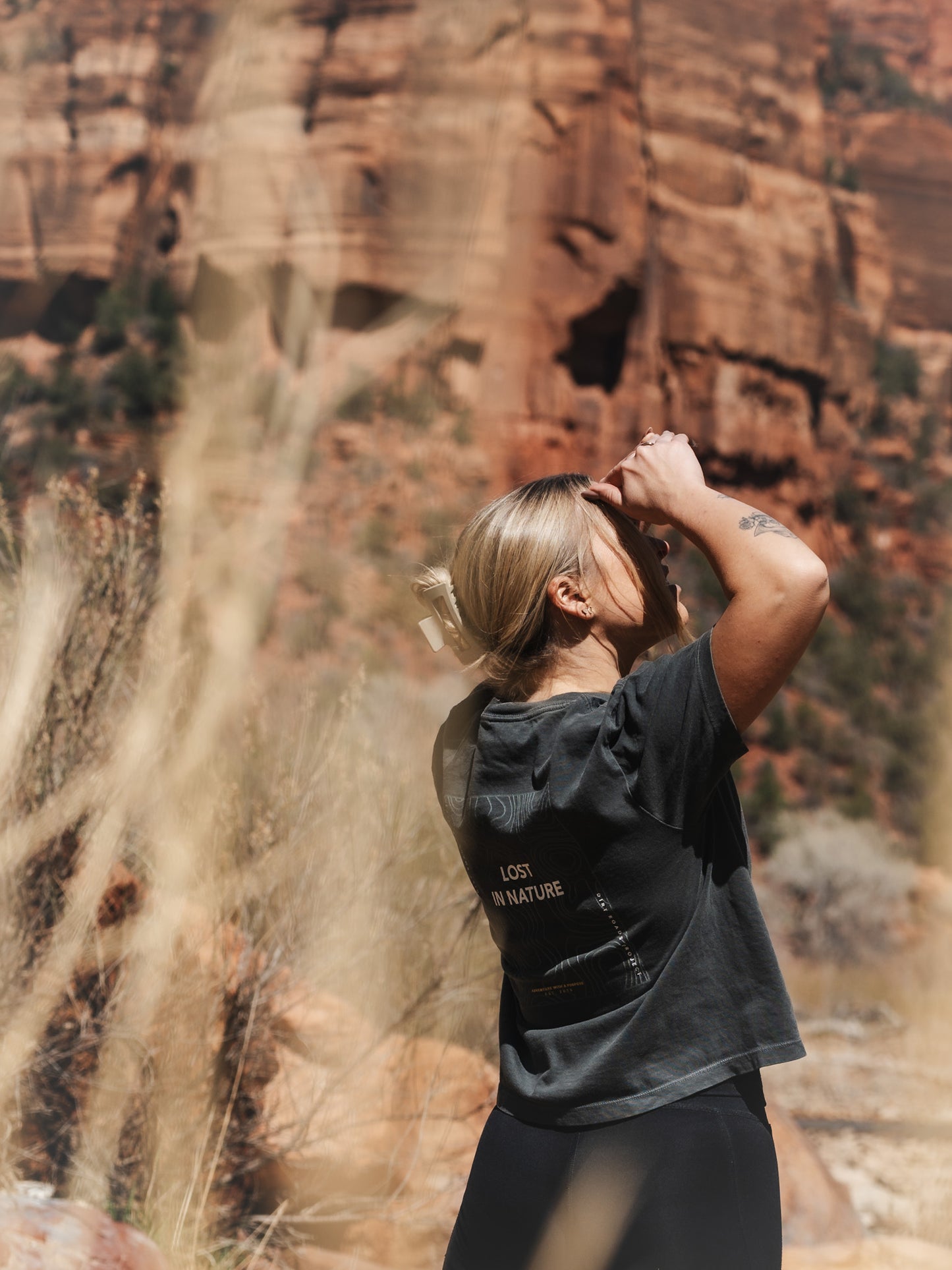 Lost in Nature Boxy Tee
