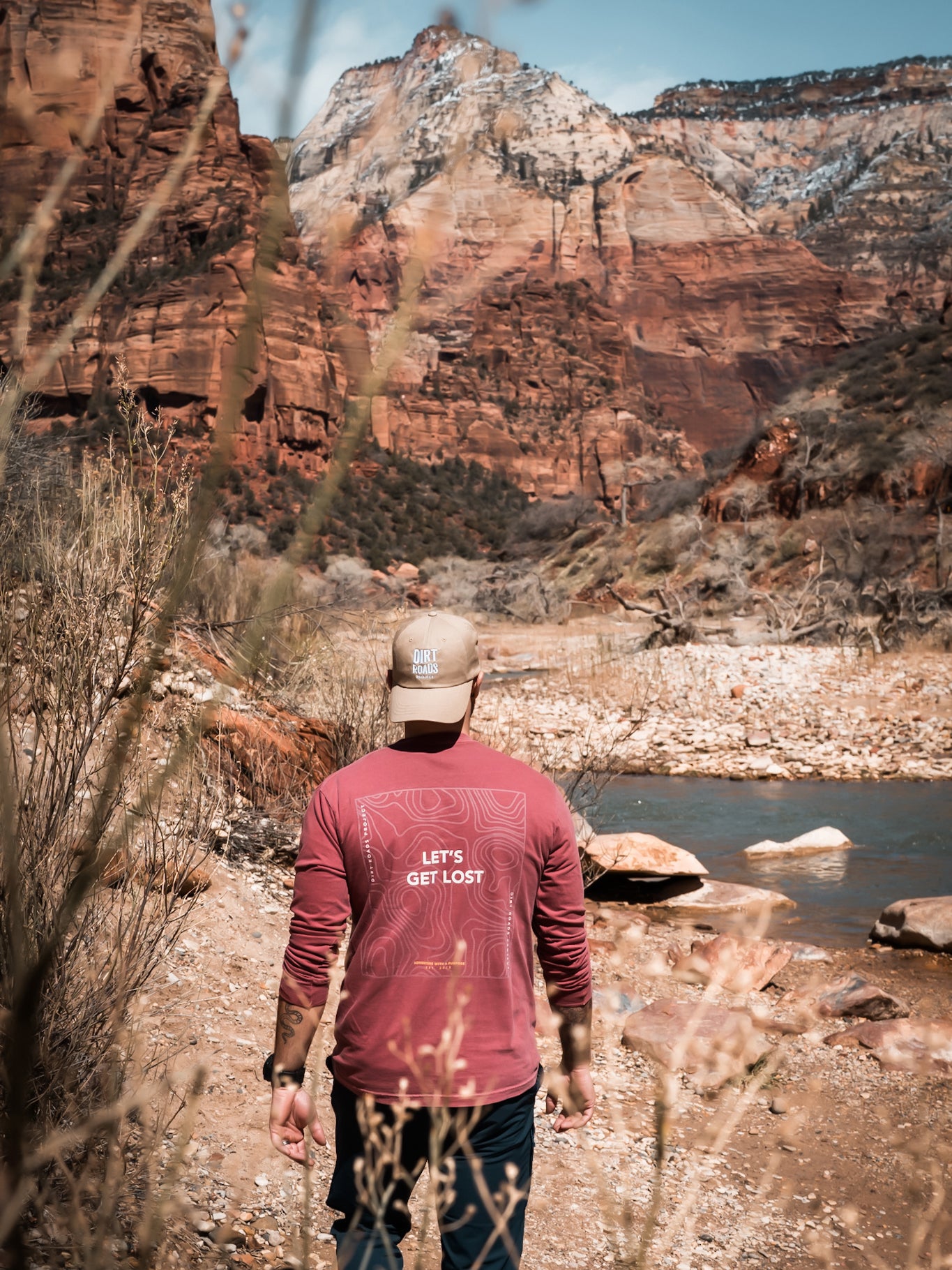 Let's Get Lost Long Sleeve Shirt