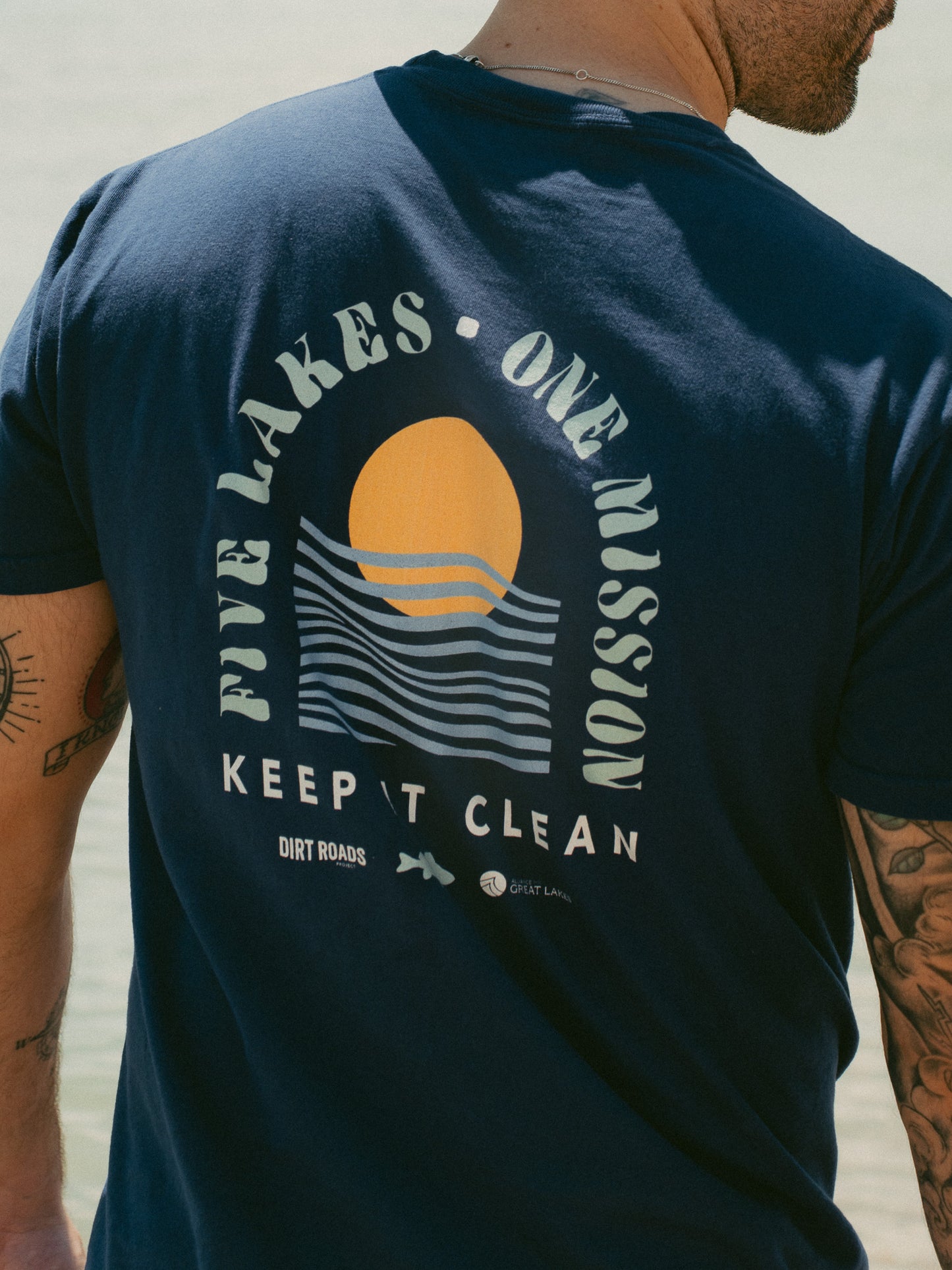 Great Lakes Classic Tee - Navy