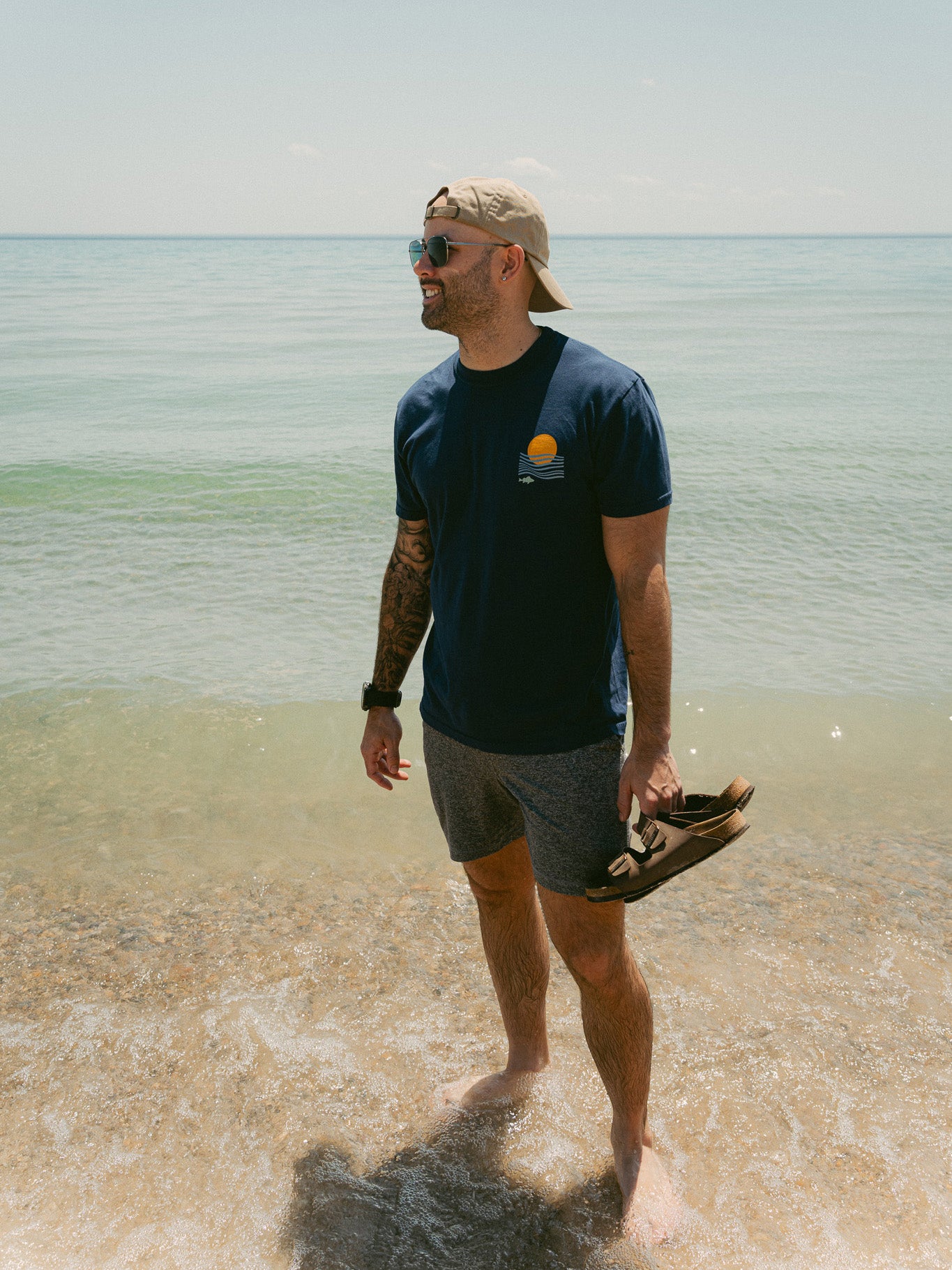 Great Lakes Classic Tee - Navy