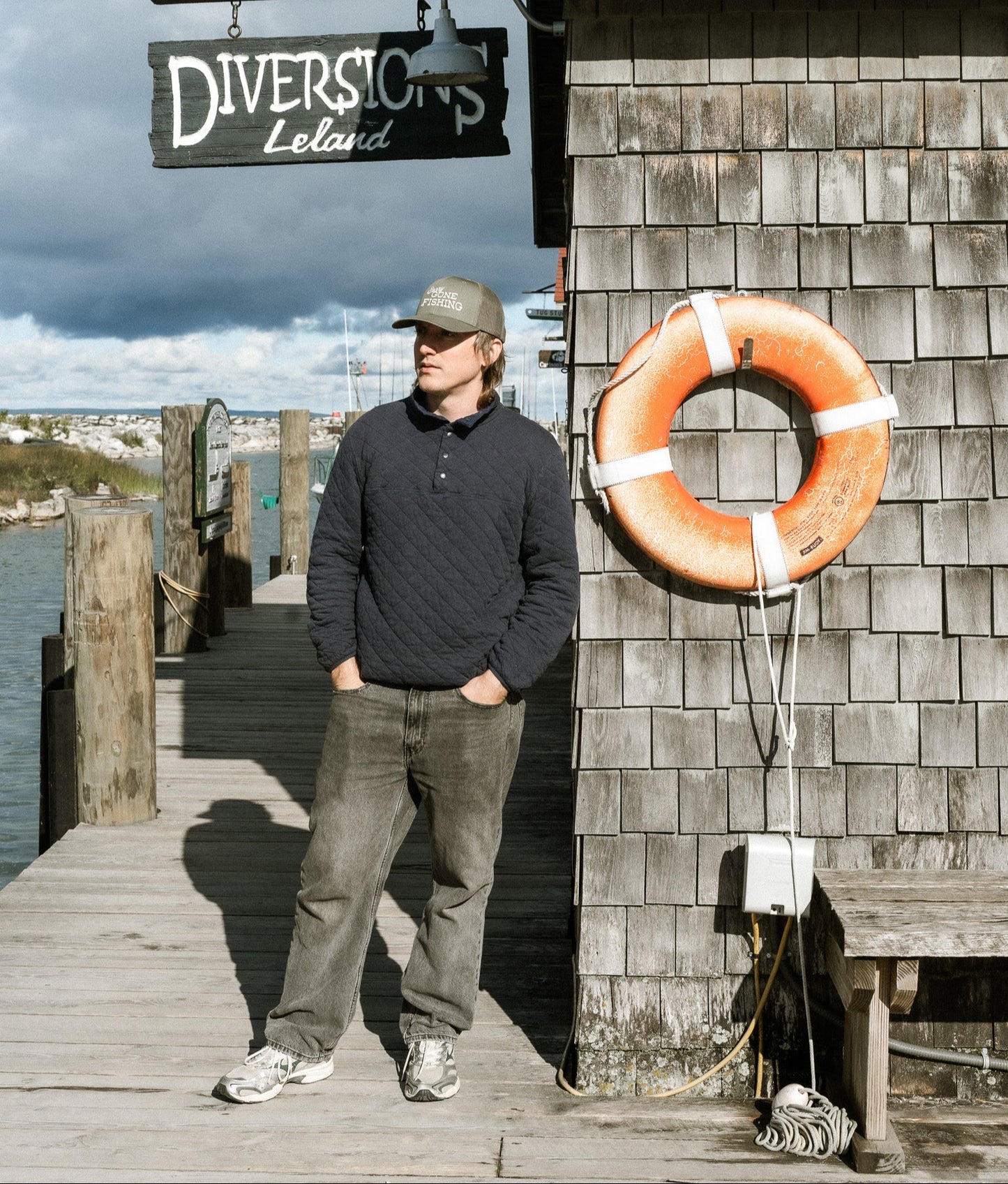 Gone Fishing Trucker Hat