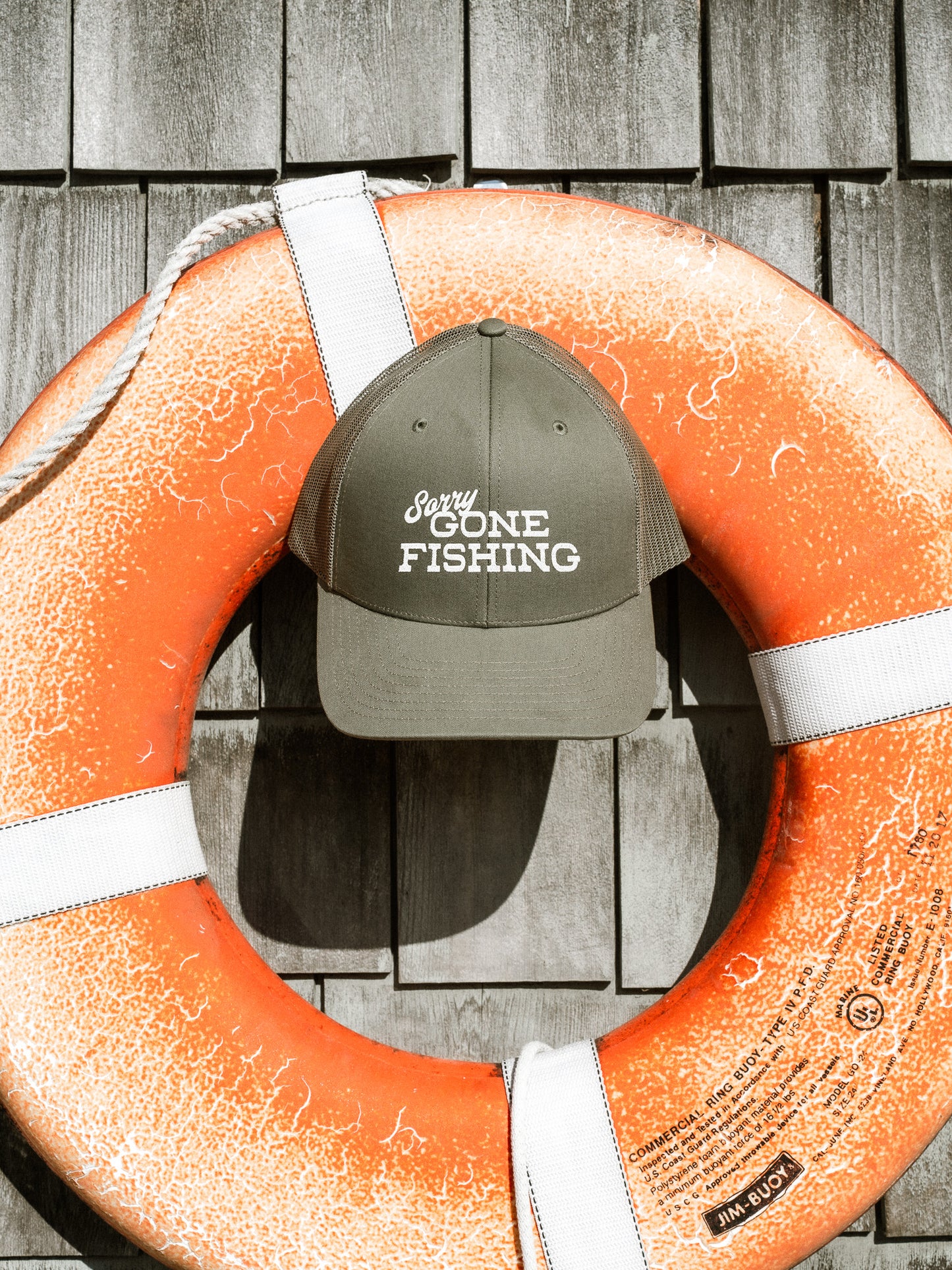 Gone Fishing Trucker Hat