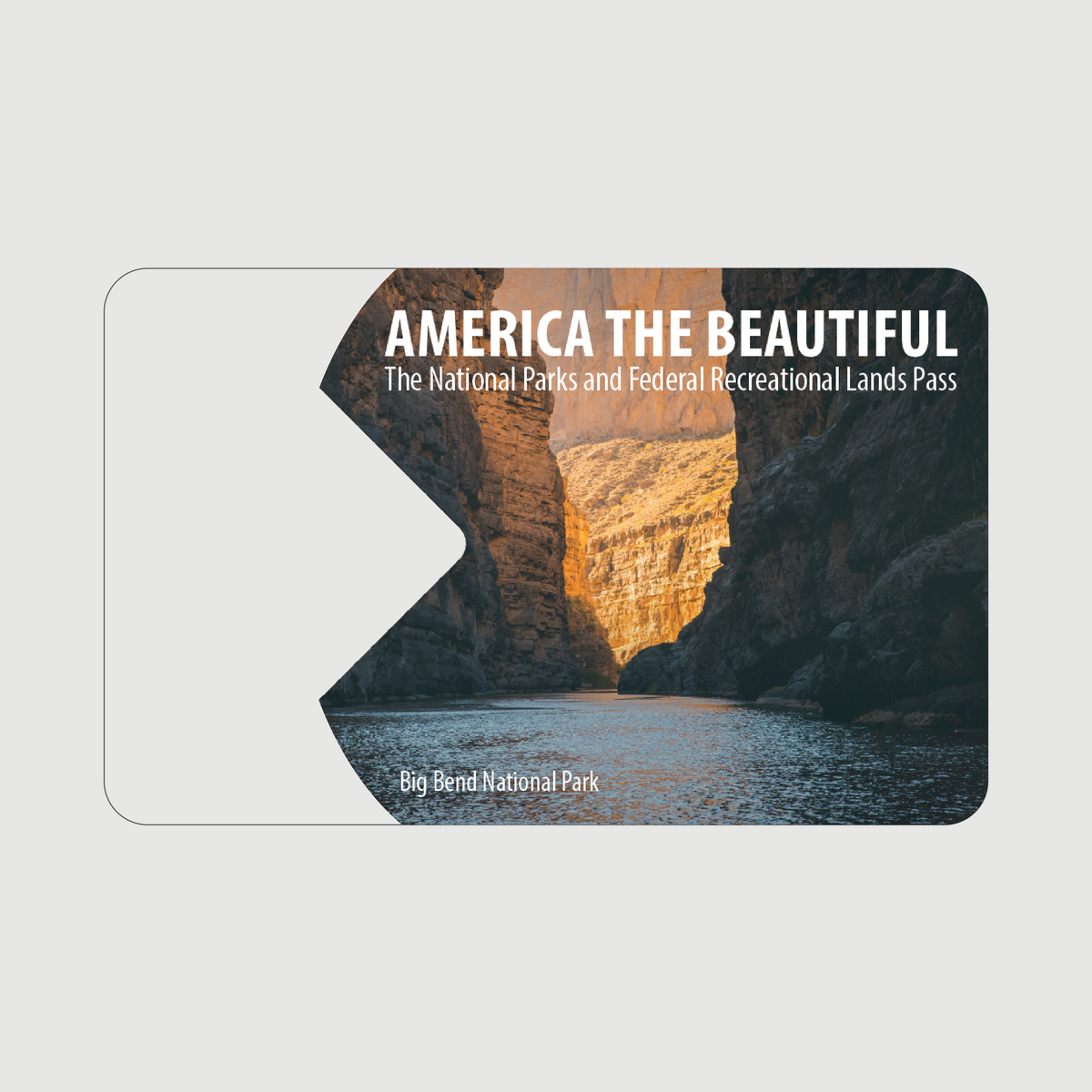 National Park Pass Overlay Sticker - Give Back to Our National Parks!