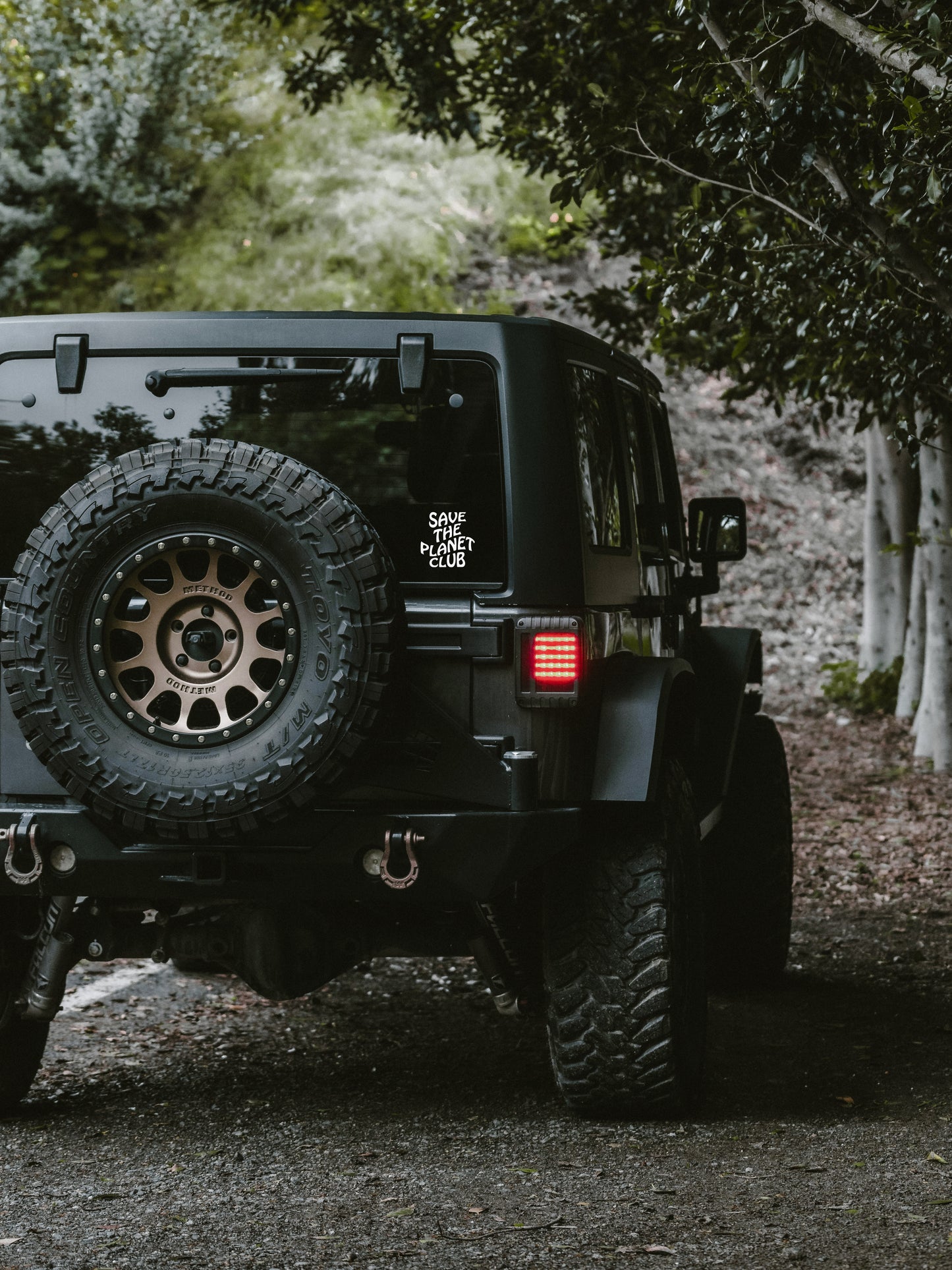 Save the Planet Club Die-Cut Sticker