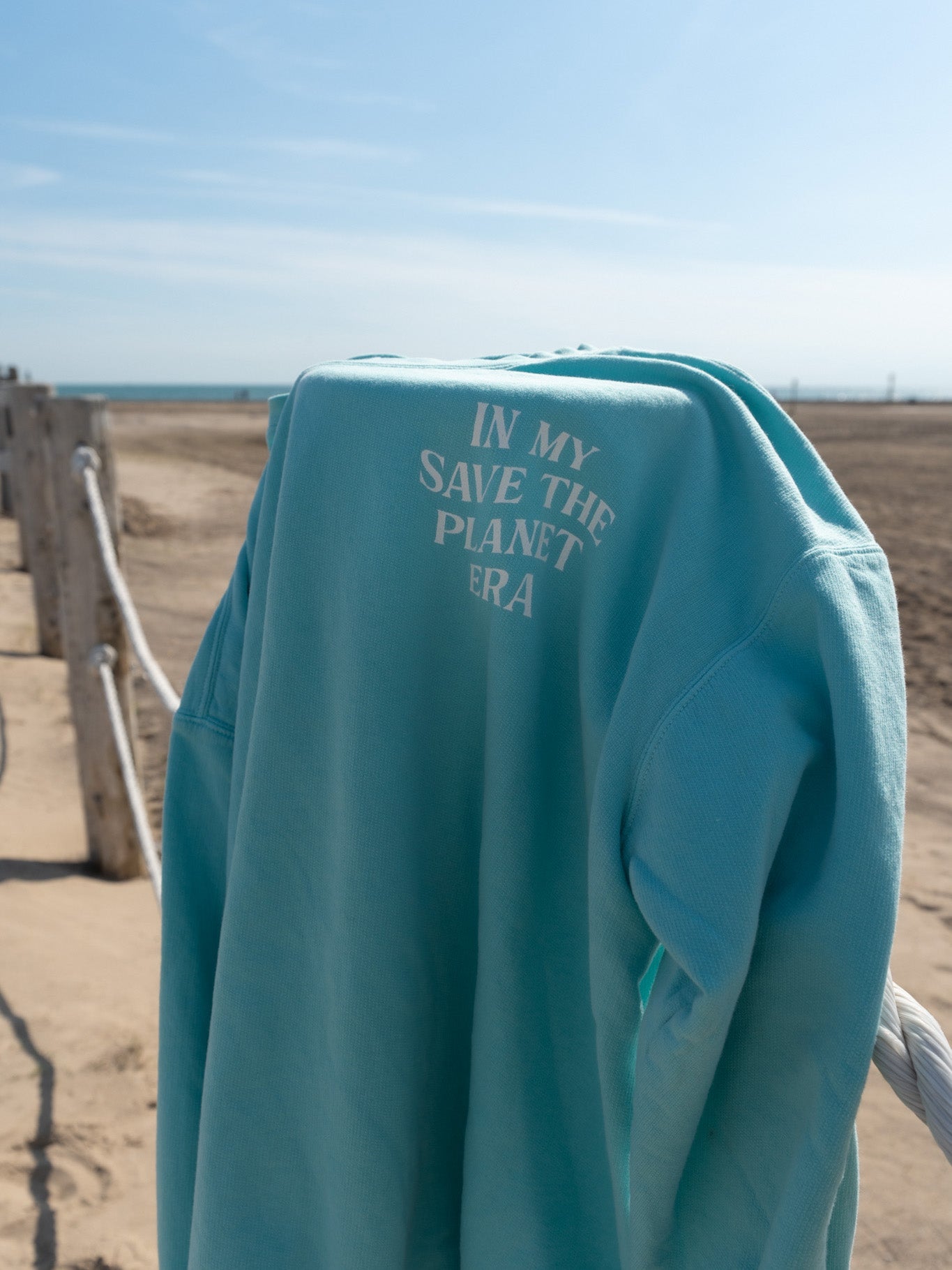 Save the Planet Era Crewneck - Chalky Mint