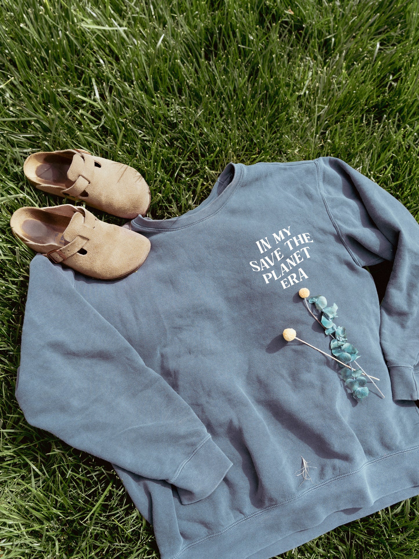 Save the Planet Era Crewneck - Blue