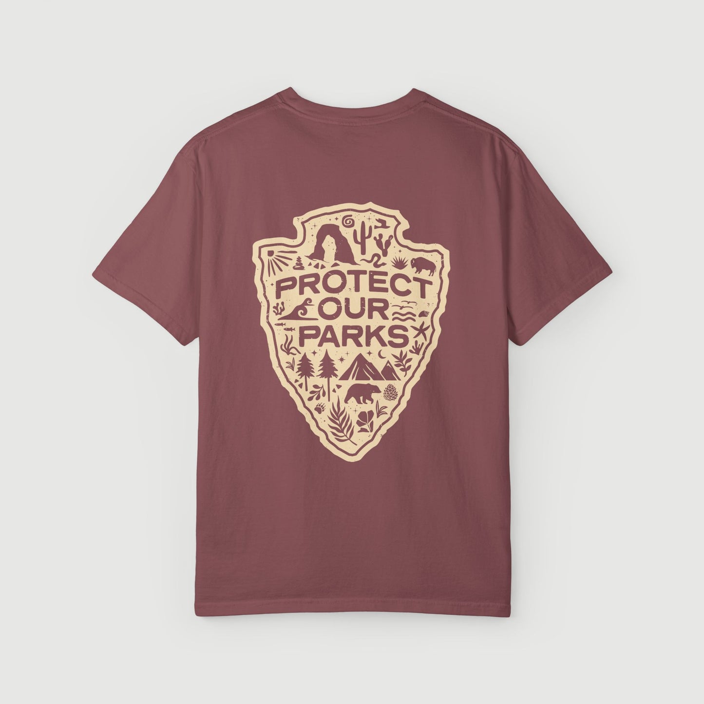 Protect Our Parks Classic Tee - Brick