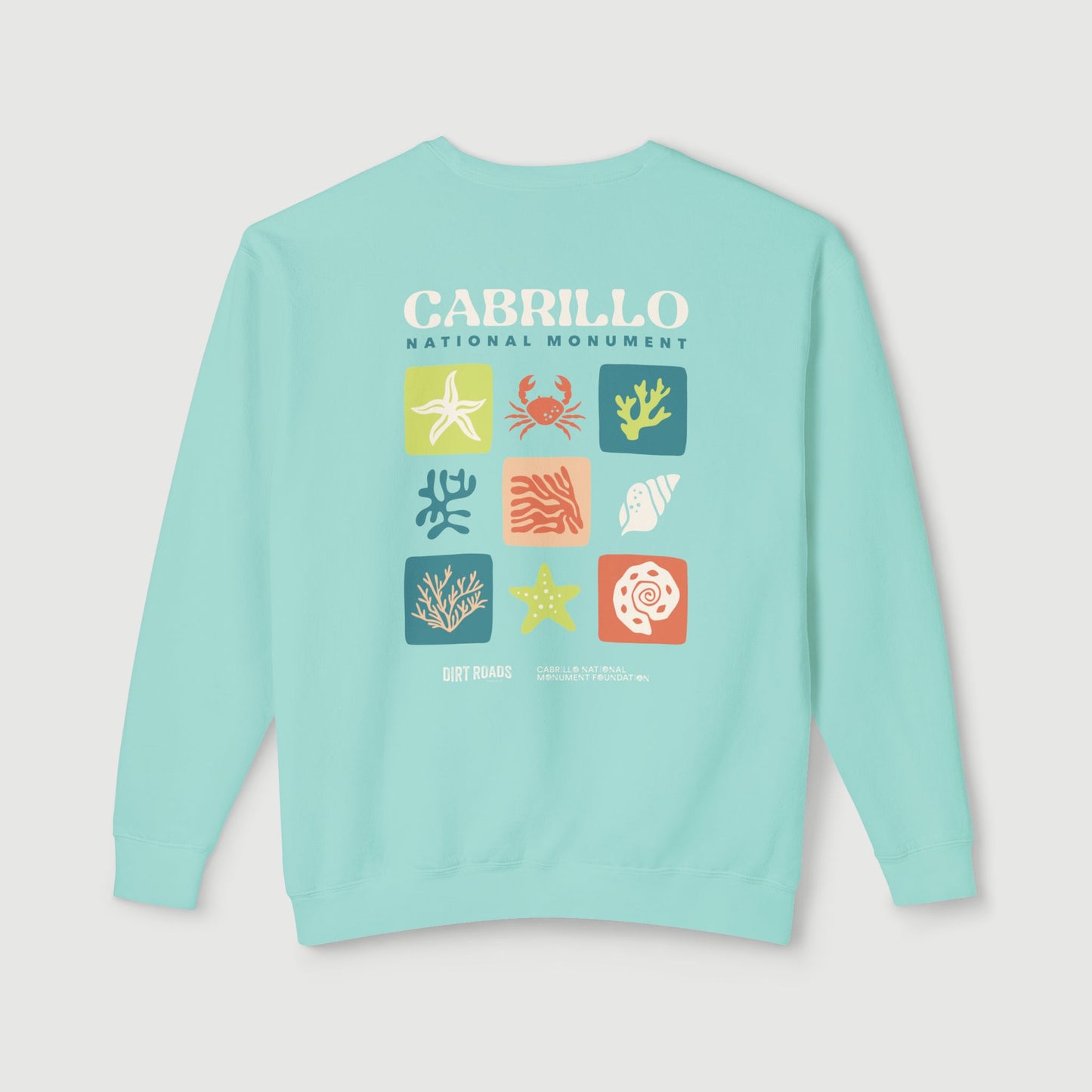 Cabrillo National Monument Lightweight Crewneck (Chalky Mint)