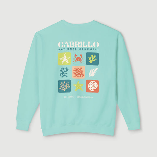 Cabrillo National Monument Lightweight Crewneck (Chalky Mint)
