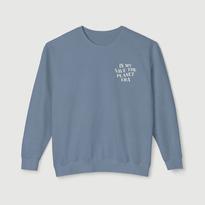 Save the Planet Era Crewneck - Blue