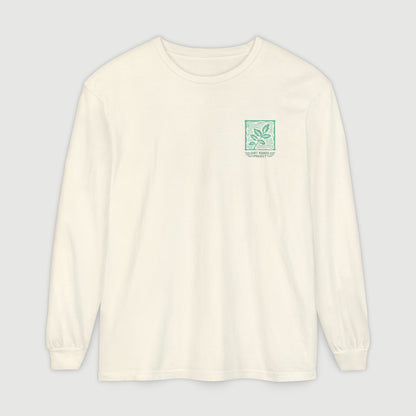 Stay Grounded Long Sleeve Shirt (Ivory)