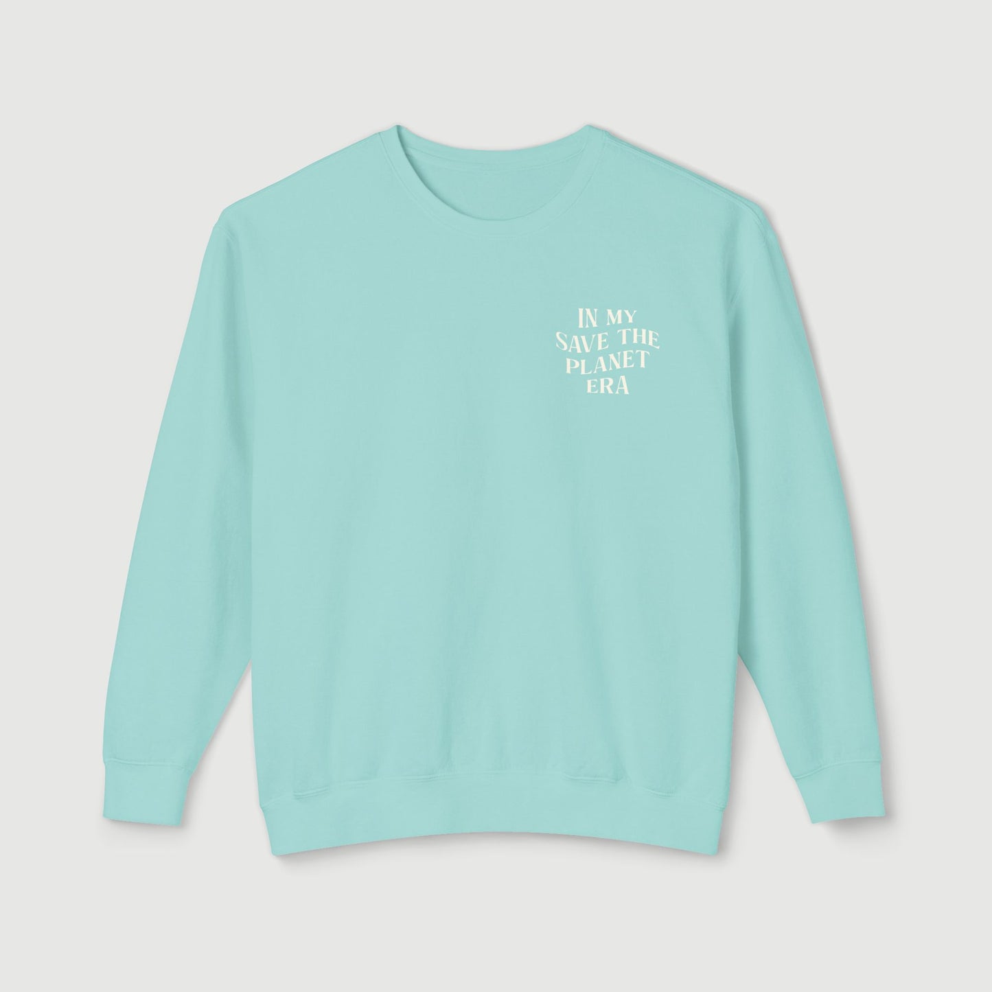 Save the Planet Era Crewneck - Chalky Mint