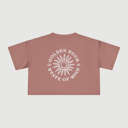 Golden Hour Women's Crop Tee
