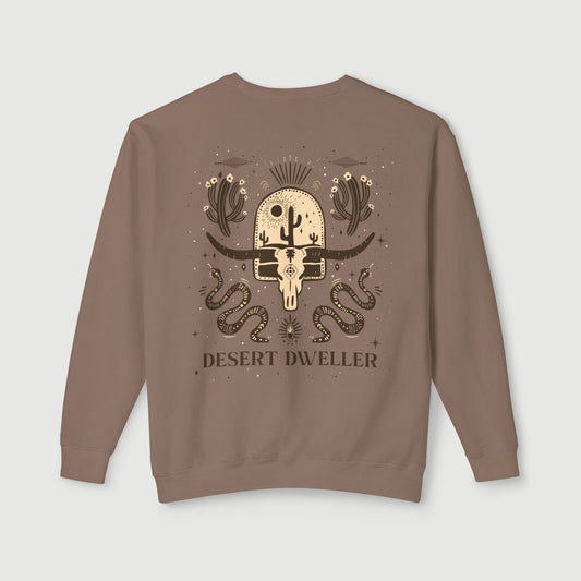 Desert Dweller Crewneck - Espresso