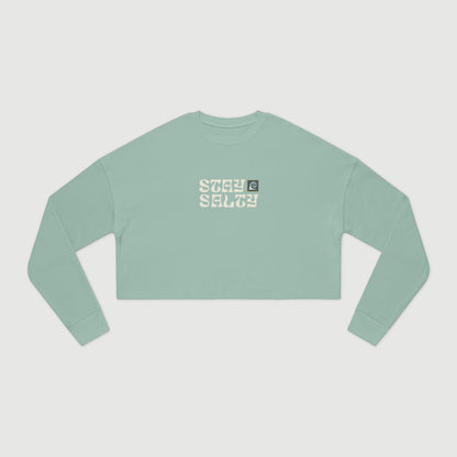 Stay Salty Women's Cropped Sweatshirt