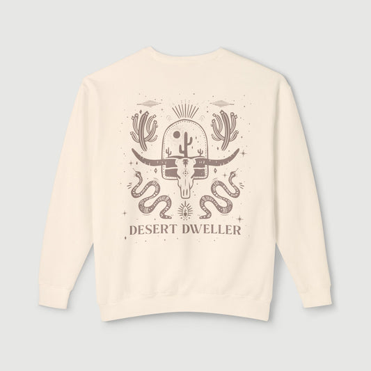 Desert Dweller Crewneck - Ivory