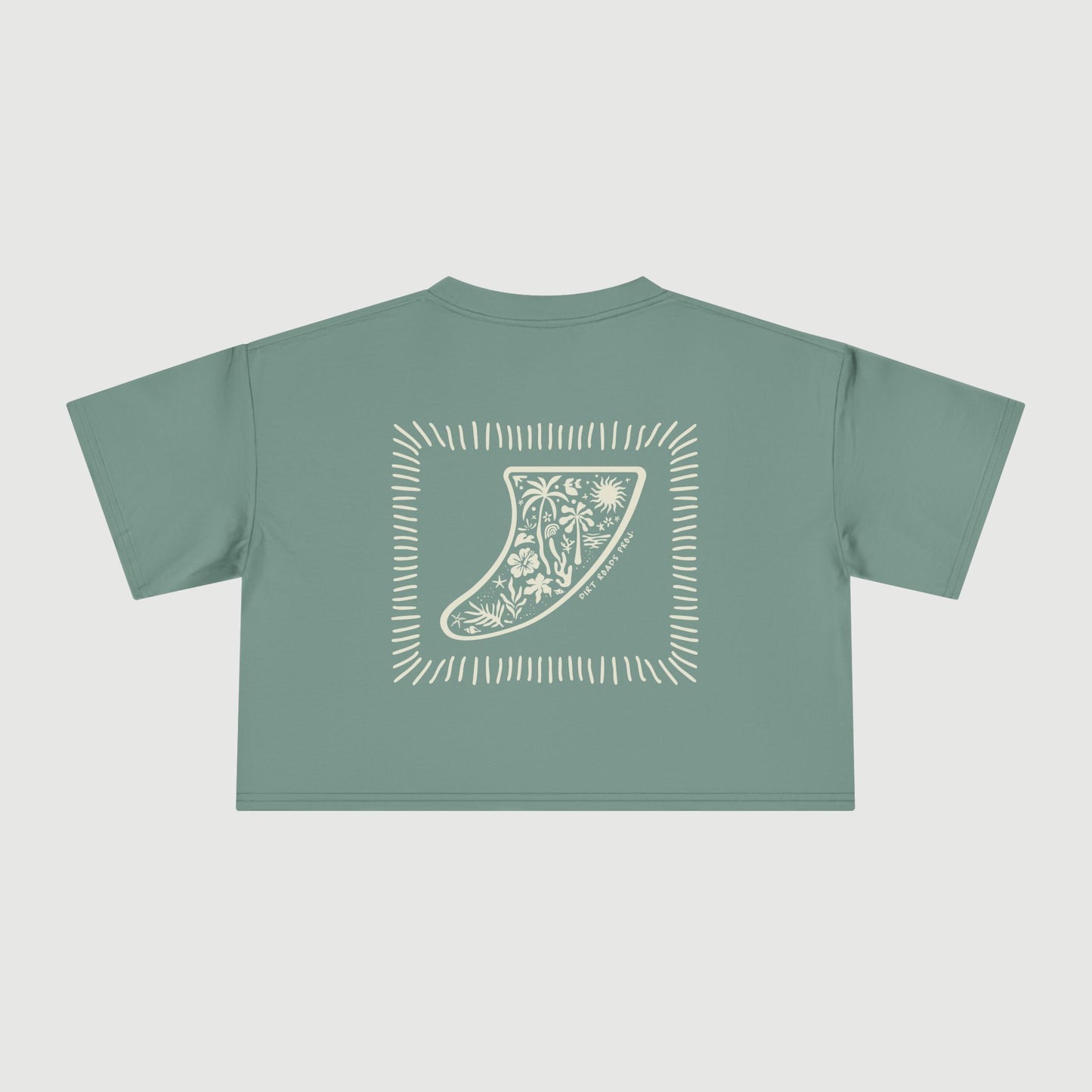 Paddleboarding Crop Tee