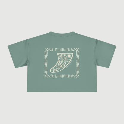 Paddleboarding Crop Tee