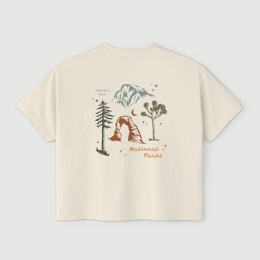 Protect Our National Parks Boxy Tee