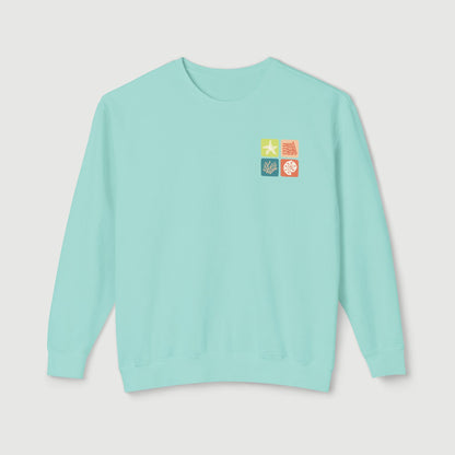Cabrillo National Monument Lightweight Crewneck (Chalky Mint)