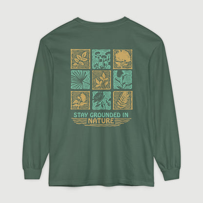 Stay Grounded Long Sleeve Shirt (Spruce)