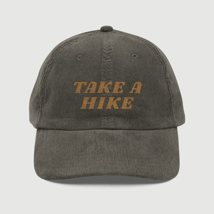 Take a Hike Corduroy Cap