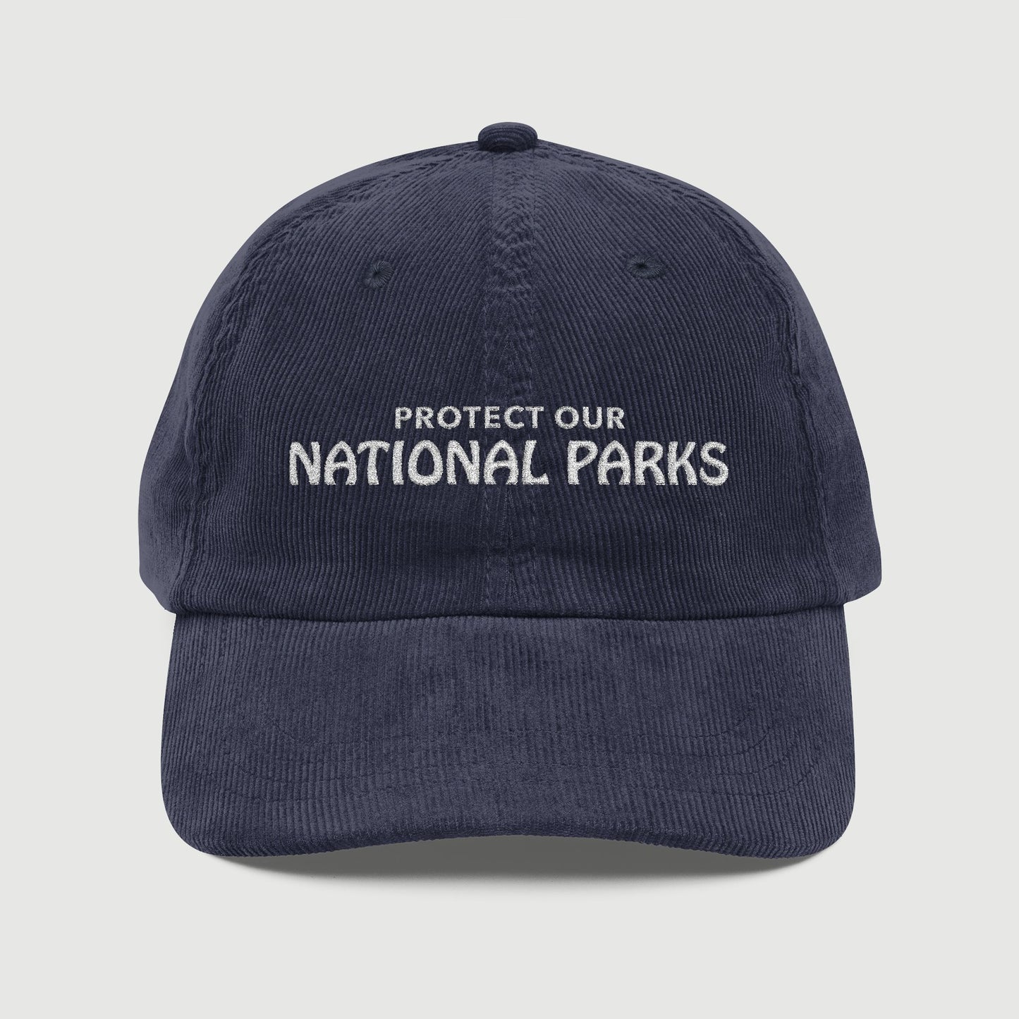 Protect Our National Parks Corduroy Cap