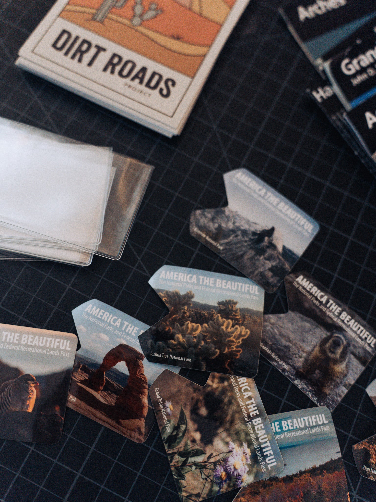 parks card sleeves Clear Plastic Sleeve for National Park Pass Overlay Sticker – Dirt Roads Project