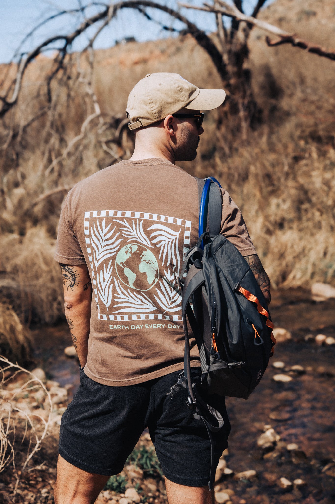 Earth Day Every Day Classic Tee (Espresso)