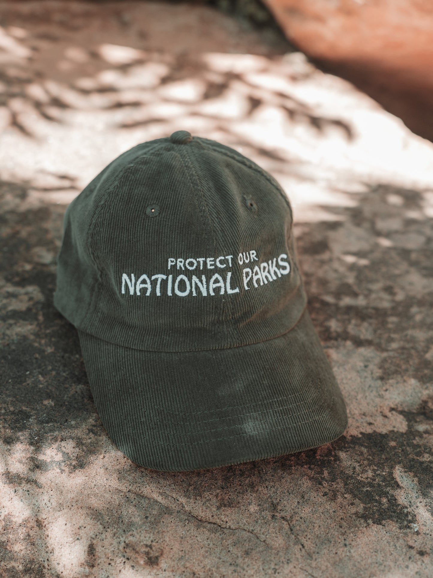 Protect Our National Parks Corduroy Cap