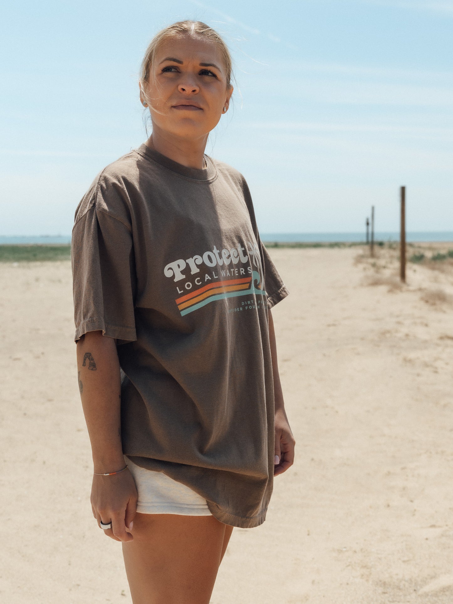 Protect Local Waters Classic Tee (Espresso)
