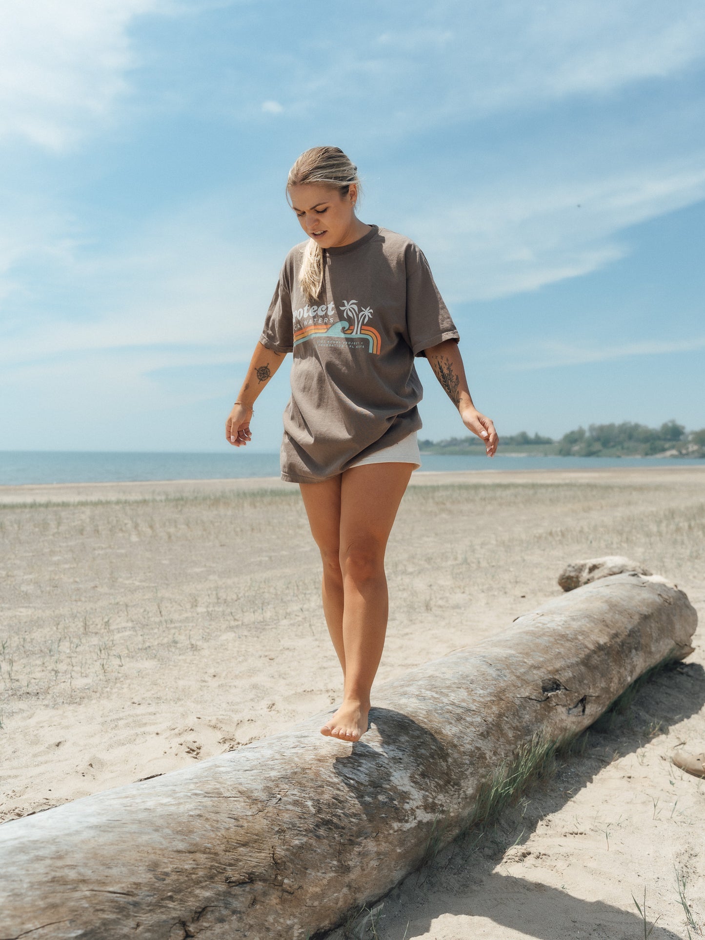 Protect Local Waters Classic Tee (Espresso)