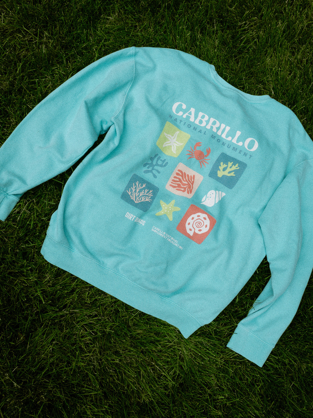 Cabrillo National Monument Lightweight Crewneck (Chalky Mint)