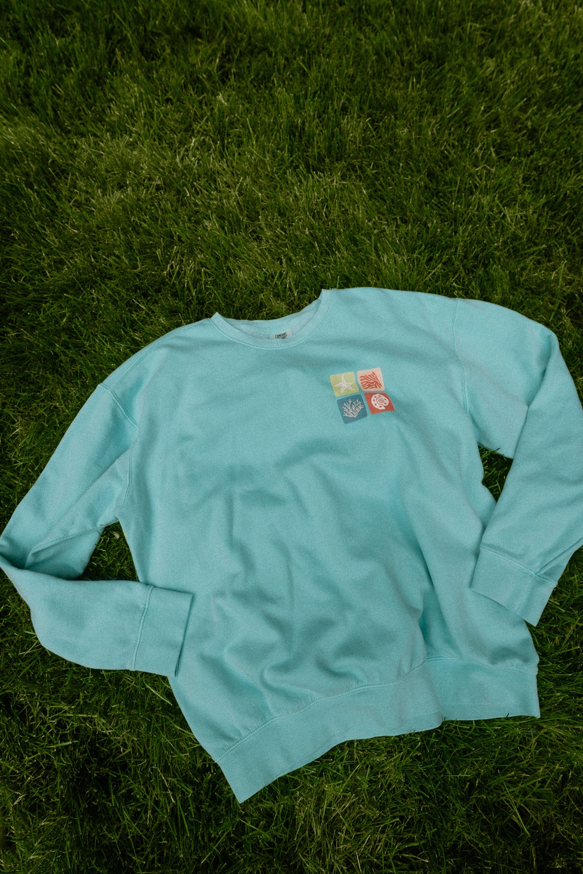 Cabrillo National Monument Lightweight Crewneck (Chalky Mint)