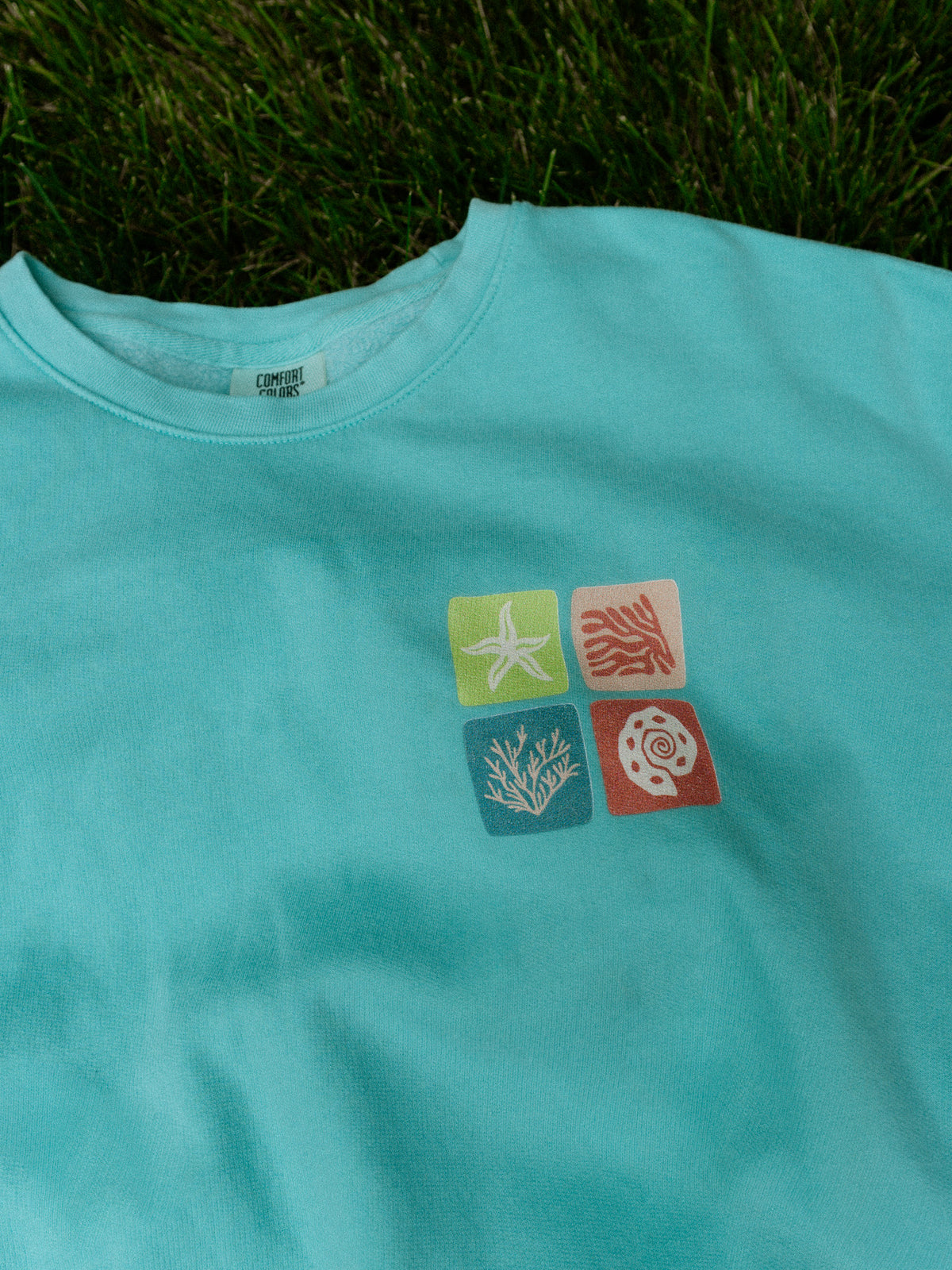 Cabrillo National Monument Lightweight Crewneck (Chalky Mint)