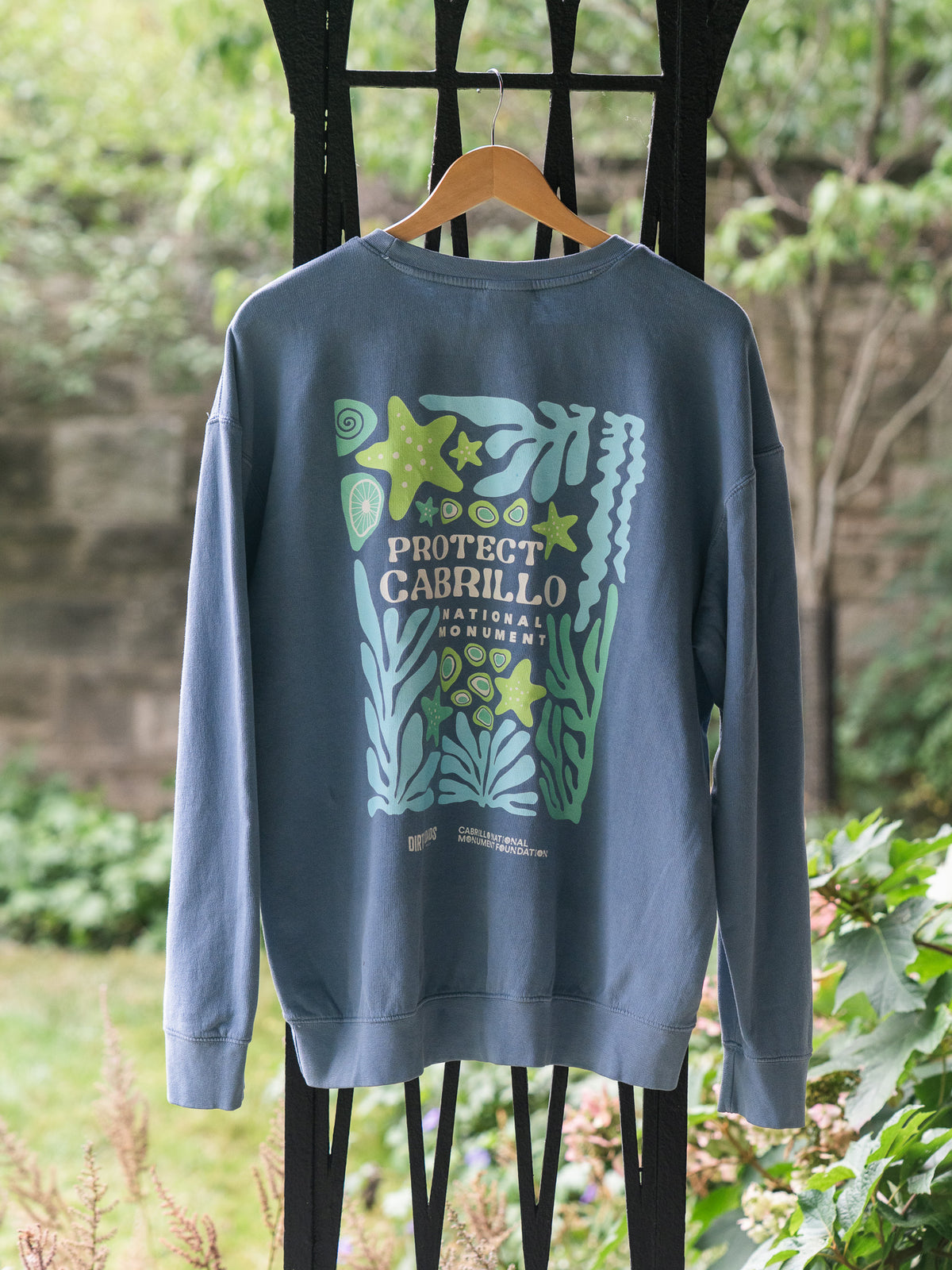 Protect Cabrillo National Monument Lightweight Crewneck (Blue Jean)