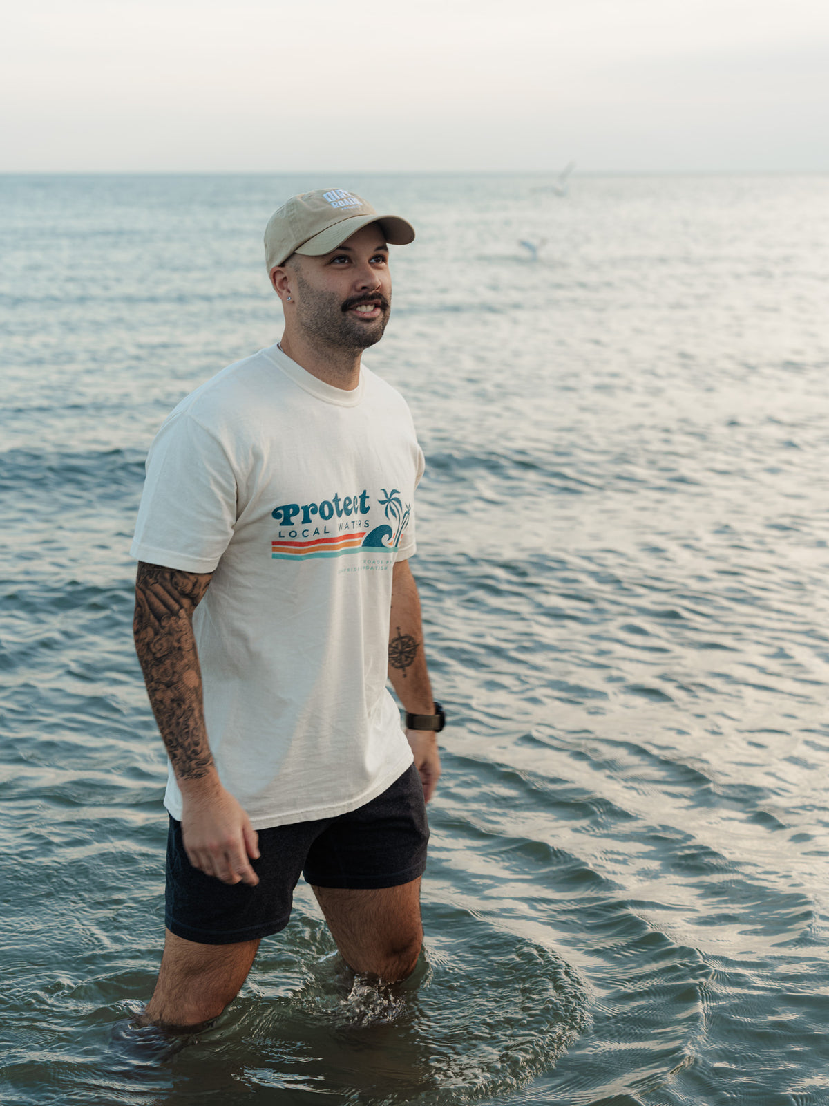 Protect Local Waters Classic Tee (Ivory)