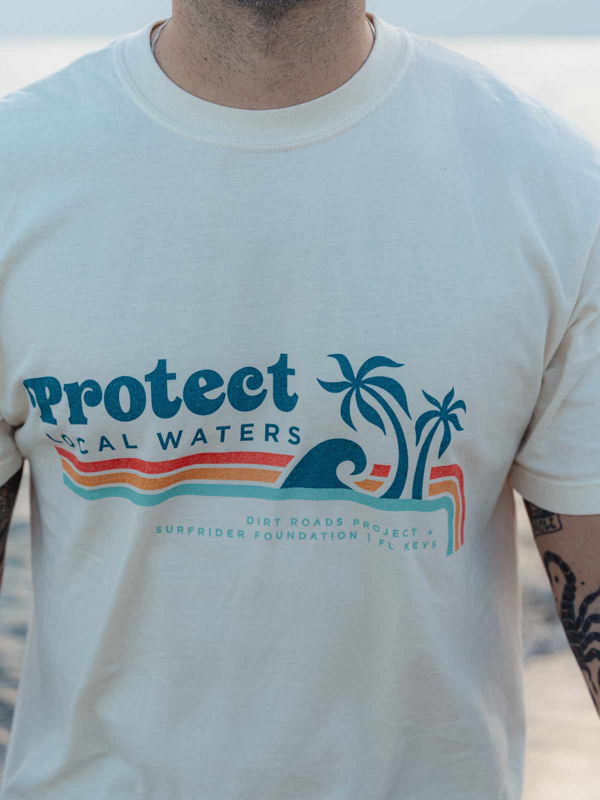 Protect Local Waters Classic Tee (Ivory)