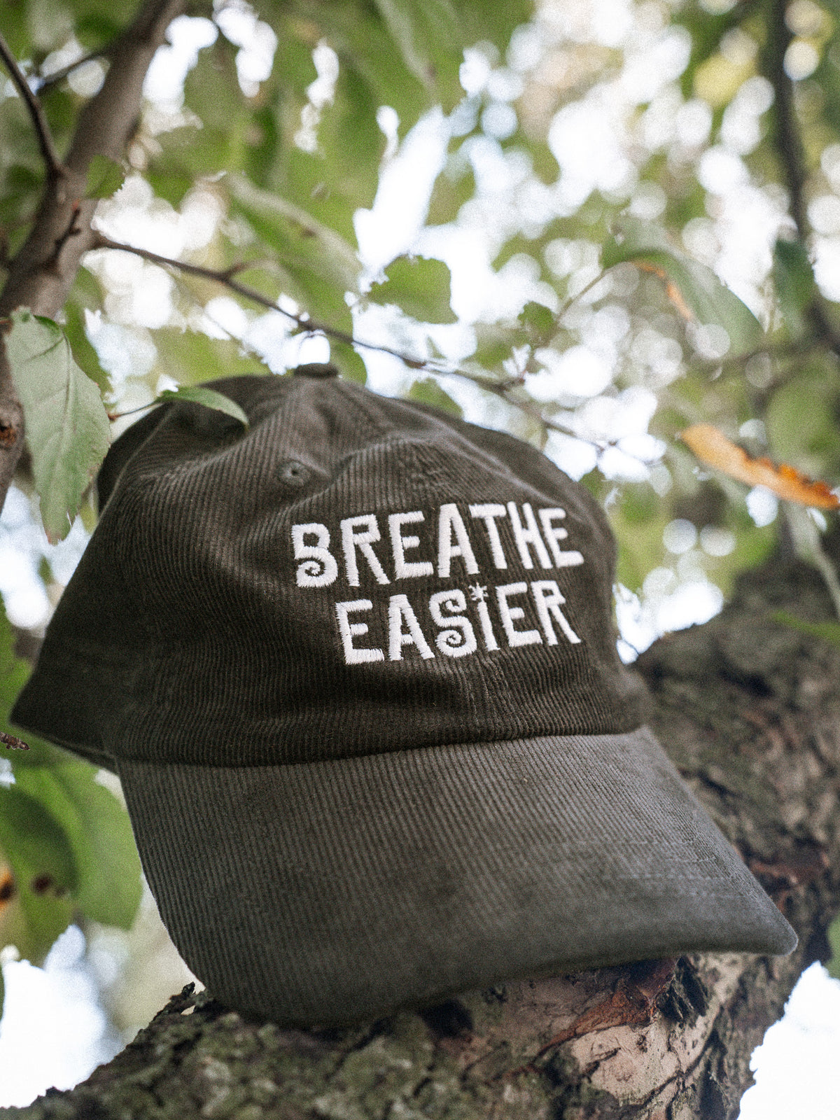 Breathe Easier Corduroy Cap