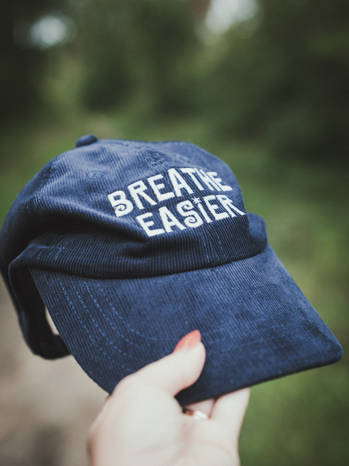 Breathe Easier Corduroy Cap