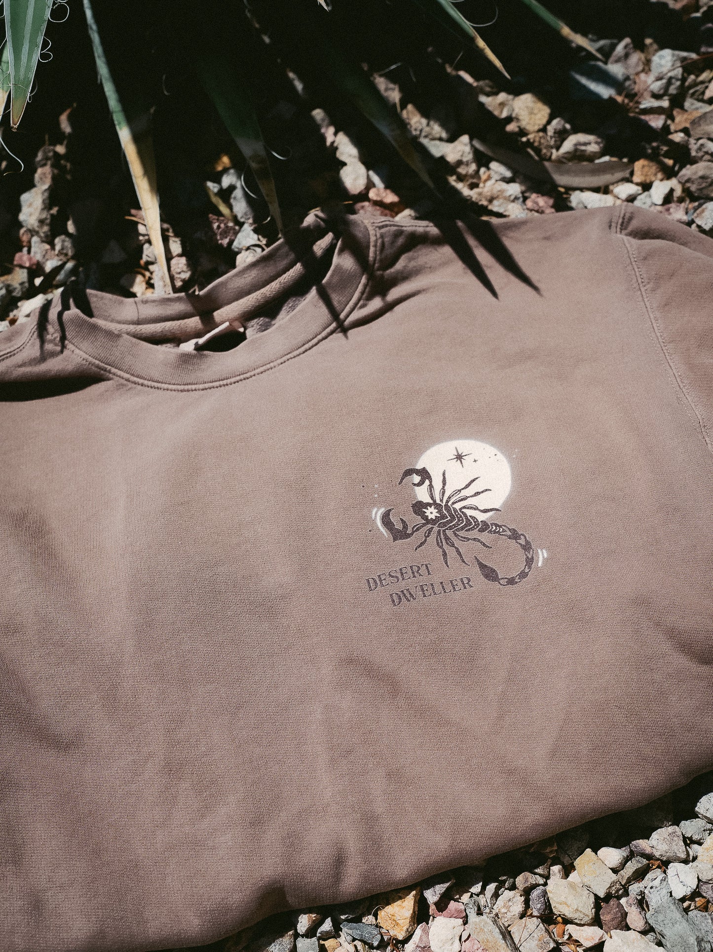 Desert Dweller Crewneck - Espresso