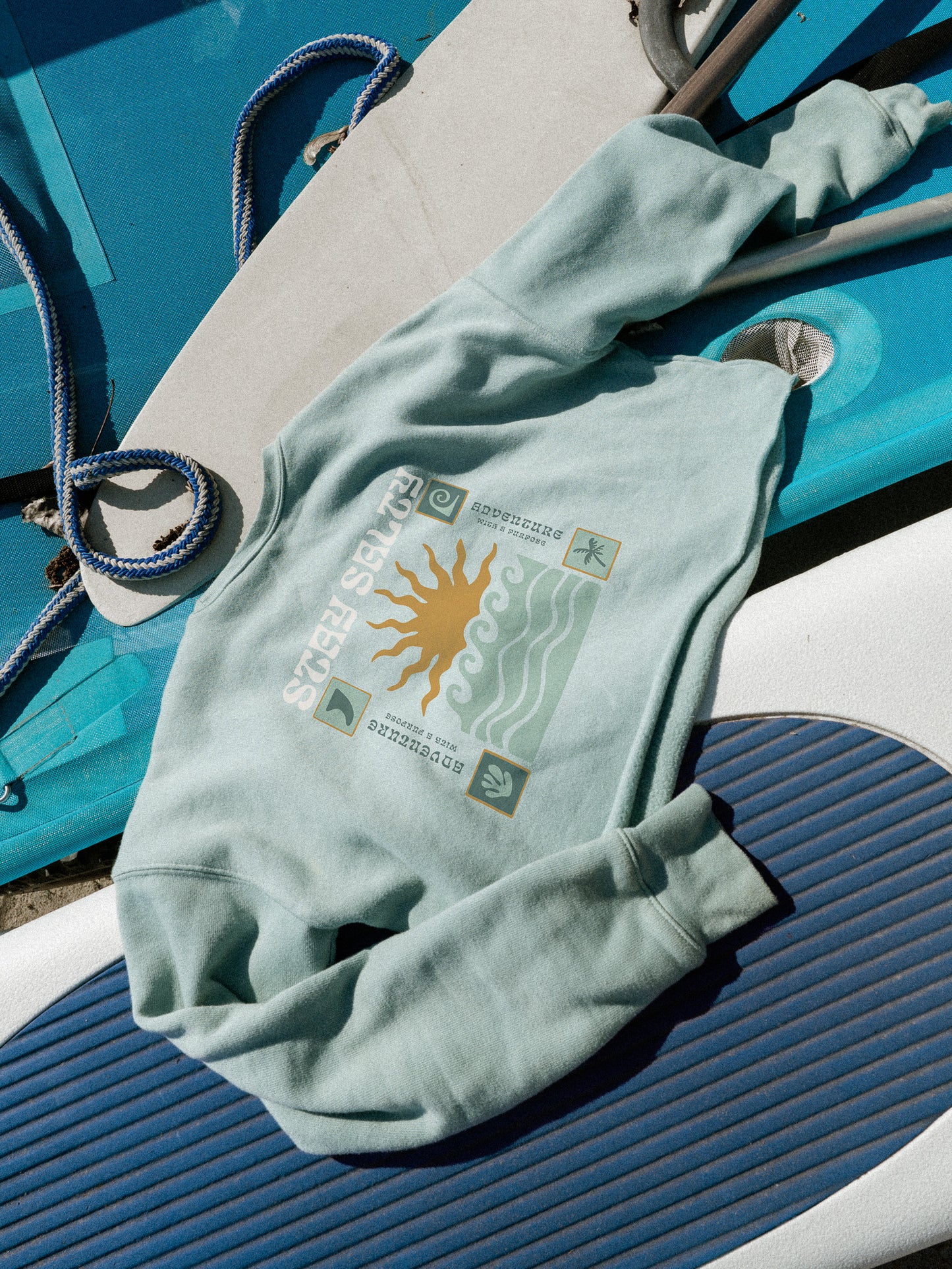 Stay Salty Women's Cropped Sweatshirt