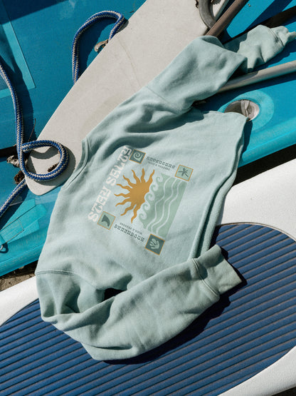 Stay Salty Women's Cropped Sweatshirt