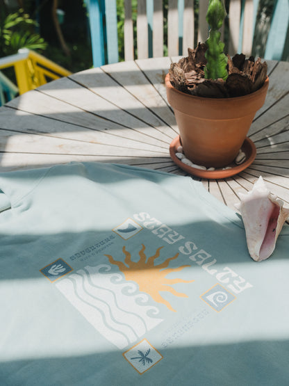 Stay Salty Women's Cropped Sweatshirt